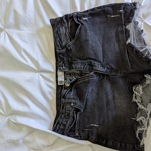 RSQ ripped jean shorts
